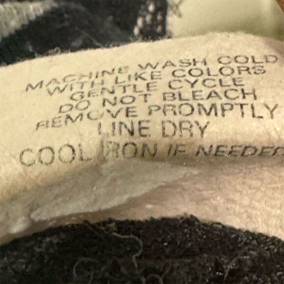 Charlotte Russe Lace Back Striped Tee S Grunge Y2K USA Made Black Gray Mesh - Picture 6 of 6